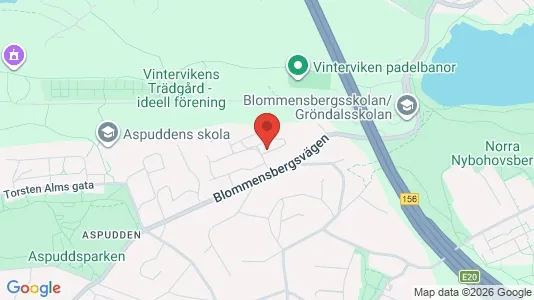 Apartments for rent i Stockholm South - kort over placeringen