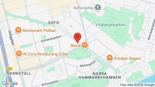 Apartments for rent i Södermalm - kort over placeringen