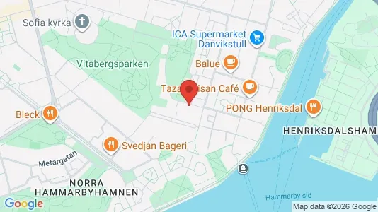 Apartments for rent i Södermalm - kort over placeringen