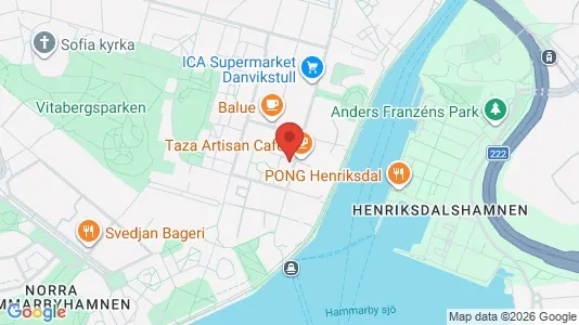 Apartments for rent i Södermalm - kort over placeringen