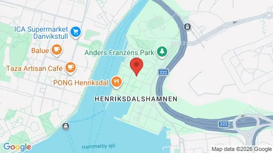 Apartments for rent i Hammarbyhamnen - kort over placeringen