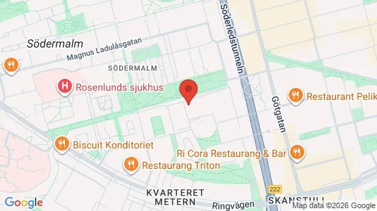 Apartments for rent i Södermalm - kort over placeringen