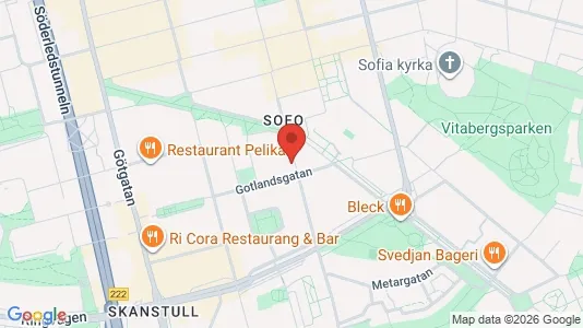 Apartments for rent i Stockholm City - kort over placeringen