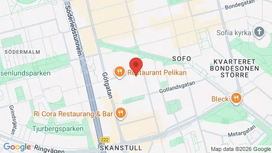 Apartments for rent i Södermalm - kort over placeringen
