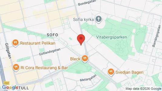 Apartments for rent i Södermalm - kort over placeringen