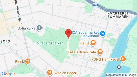 Apartments for rent i Södermalm - kort over placeringen