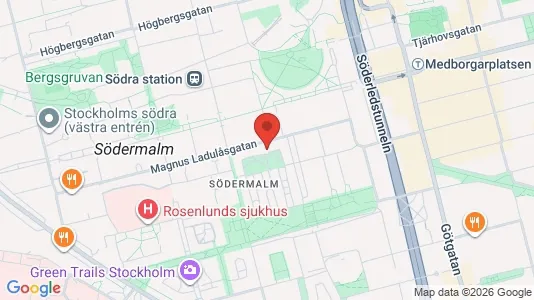 Apartments for rent i Södermalm - kort over placeringen