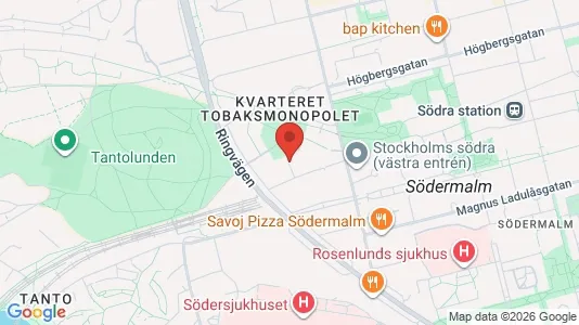 Apartments for rent i Södermalm - kort over placeringen