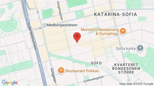 Apartments for rent i Södermalm - kort over placeringen