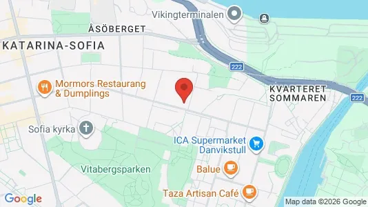 Apartments for rent i Södermalm - kort over placeringen