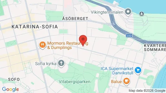 Apartments for rent i Södermalm - kort over placeringen