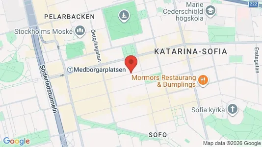 Apartments for rent i Södermalm - kort over placeringen