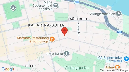Apartments for rent i Södermalm - kort over placeringen