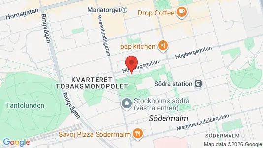 Apartments for rent i Södermalm - kort over placeringen