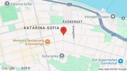 Apartments for rent i Södermalm - kort over placeringen