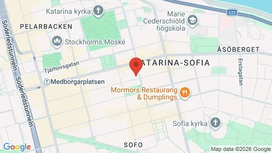 Apartments for rent i Södermalm - kort over placeringen