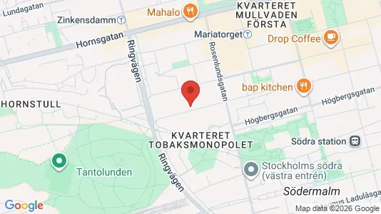 Apartments for rent i Södermalm - kort over placeringen