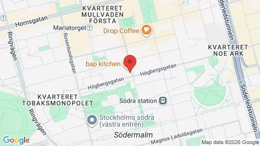 Apartments for rent i Södermalm - kort over placeringen