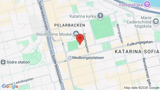 Apartments for rent i Södermalm - kort over placeringen