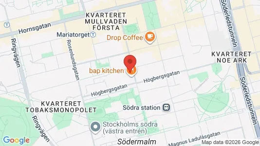 Apartments for rent i Södermalm - kort over placeringen