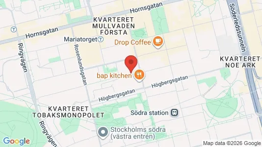 Apartments for rent i Södermalm - kort over placeringen