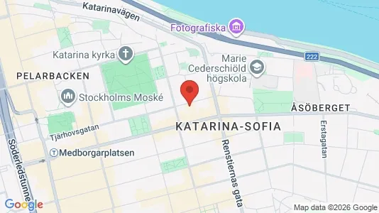 Apartments for rent i Södermalm - kort over placeringen
