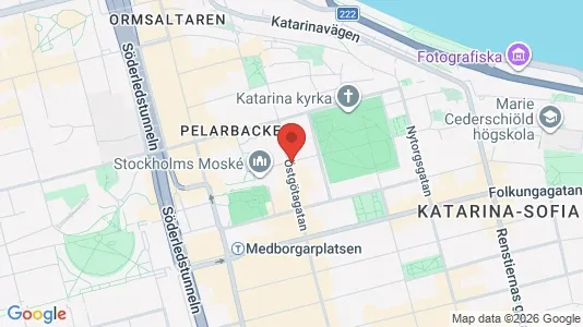 Apartments for rent i Södermalm - kort over placeringen