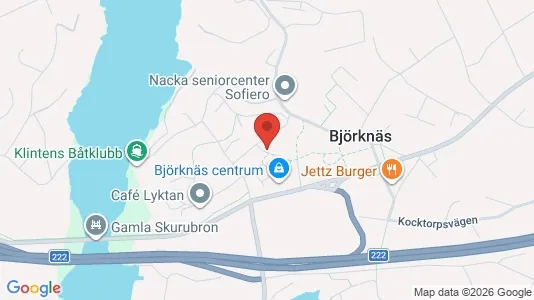 Apartments for rent i Nacka - kort over placeringen