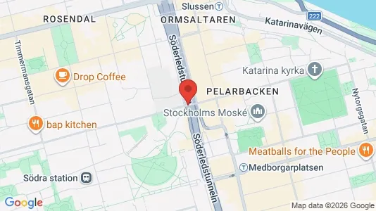 Apartments for rent i Södermalm - kort over placeringen