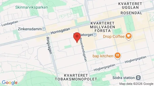 Apartments for rent i Södermalm - kort over placeringen