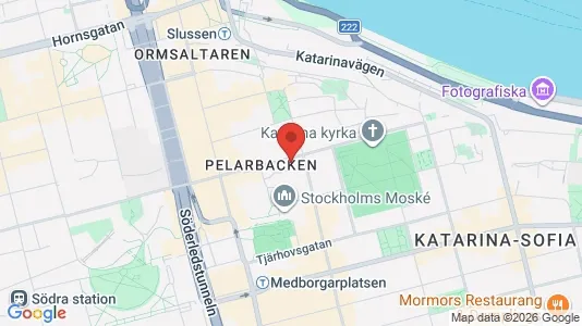 Apartments for rent i Södermalm - kort over placeringen