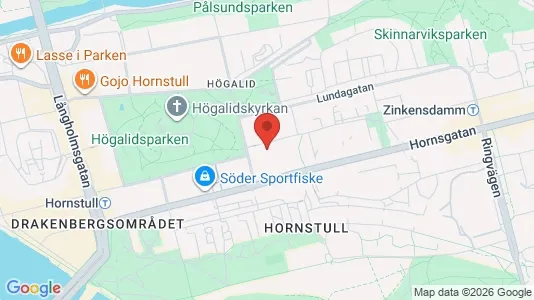 Apartments for rent i Södermalm - kort over placeringen