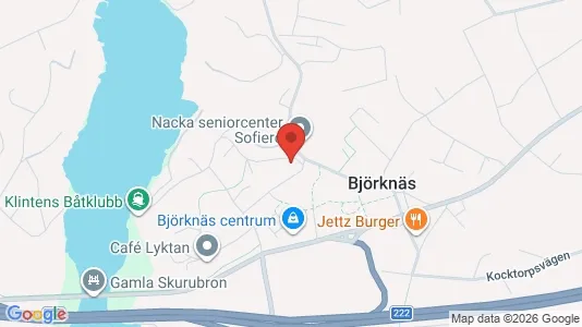 Apartments for rent i Nacka - kort over placeringen