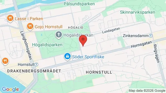 Apartments for rent i Södermalm - kort over placeringen