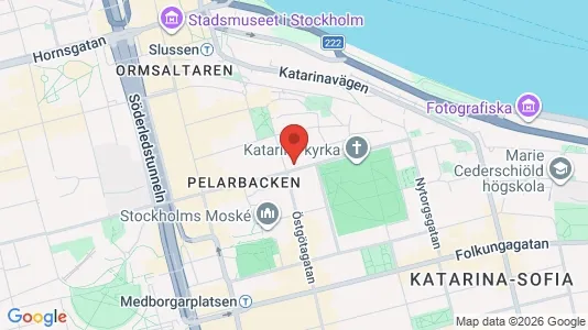 Apartments for rent i Södermalm - kort over placeringen