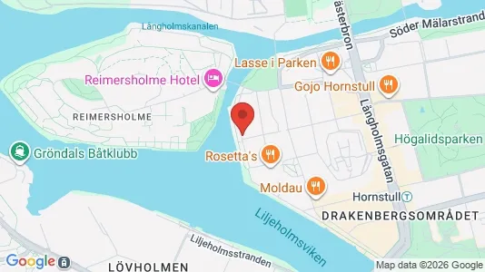 Apartments for rent i Södermalm - kort over placeringen