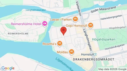 Apartments for rent i Södermalm - kort over placeringen