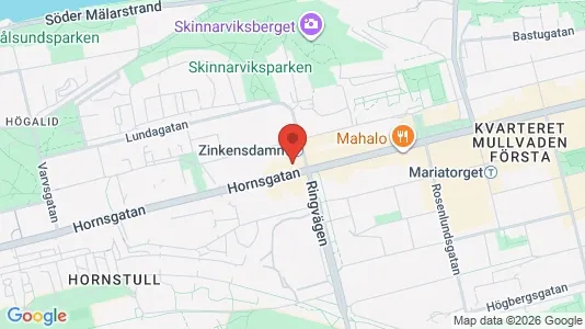 Apartments for rent i Södermalm - kort over placeringen