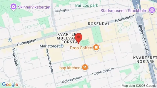 Apartments for rent i Södermalm - kort over placeringen
