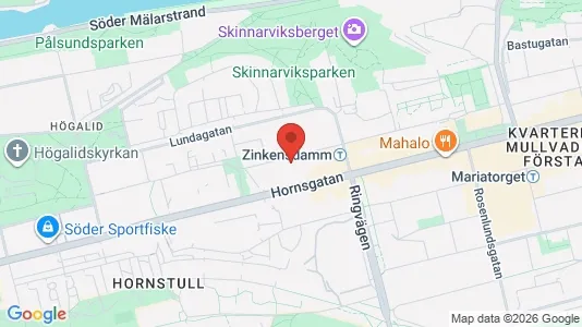 Apartments for rent i Södermalm - kort over placeringen