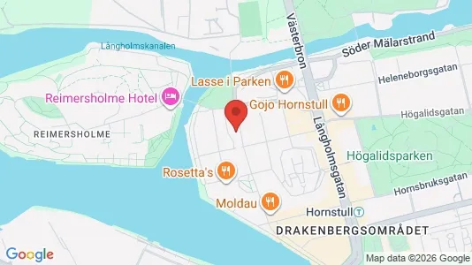 Apartments for rent i Södermalm - kort over placeringen
