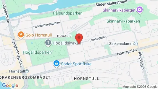 Apartments for rent i Södermalm - kort over placeringen
