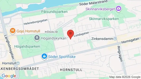 Apartments for rent i Södermalm - kort over placeringen
