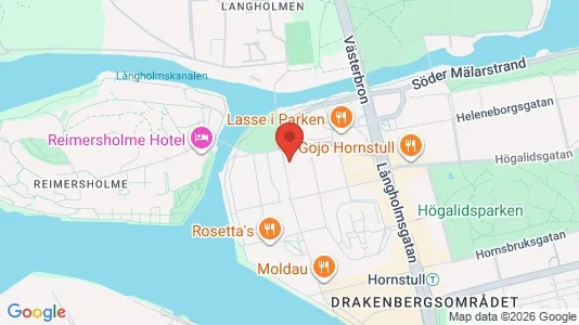 Apartments for rent i Södermalm - kort over placeringen