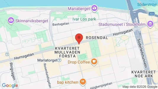 Apartments for rent i Södermalm - kort over placeringen
