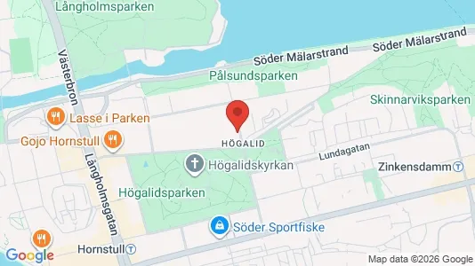 Apartments for rent i Södermalm - kort over placeringen