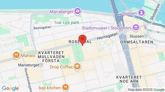 Apartments for rent i Södermalm - kort over placeringen