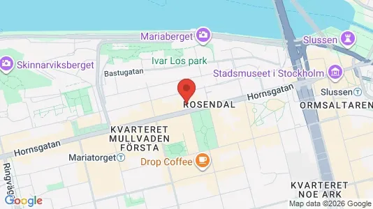 Apartments for rent i Södermalm - kort over placeringen
