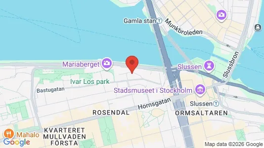 Apartments for rent i Södermalm - kort over placeringen