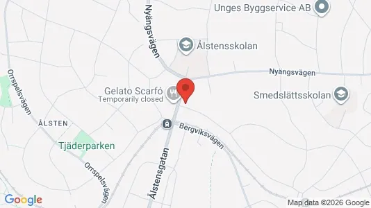 Apartments for rent i Danderyd - kort over placeringen